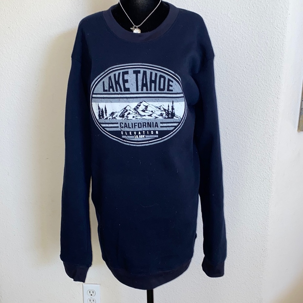Tipsy- Lake Tahoe Blue Long Sleeved Shirt